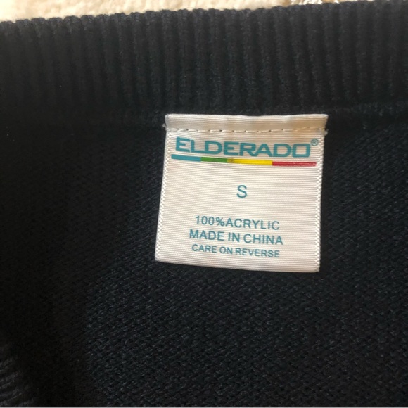 Navy blue sweater vest size s - Picture 5 of 7